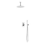 Bruma Lusa Zestaw natryskowy podtynkowy z deszczownicą Ø 250 mm Chrom 1015612CR