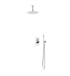 Bruma Lusa Zestaw natryskowy podtynkowy z deszczownicą Ø 250 mm Chrom 1015611CR