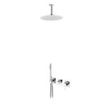 Bruma Lusa Zestaw natryskowy podtynkowy z deszczownicą Ø 250 mm Chrom 1015811CR
