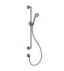 Gessi Venti20 Drążek prysznicowy ze słuchawką,wężem 150 cm i przyłączem wody copper brushed pvd 65142.708