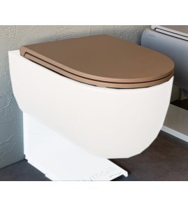 Olympia Ceramica Milady Deska wolnoopadająca slim brown matt C5CN07/E