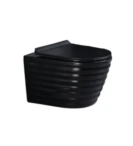      Galatea Design Collet Miska bezrantowa 49,5x35,5 z deską wolnoopadającą czarny mat GDW04BMB PROMOCJA