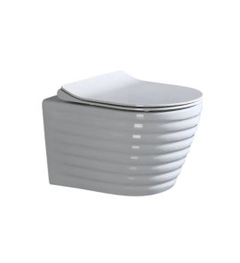      Galatea Design Collet Miska bezrantowa 49,5x35,5 z deską wolnoopadającą biały połysk GDW04LWH PROMOCJA