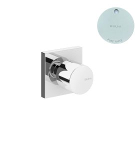 Bruma Breeze Zawór podtynkowy 1/2" Pure White 1805901PW