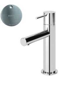 Bruma Leaf2 Bateria umywalkowa jednootworowa bez korka Satinox 1670008ST