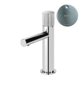 Bruma Leaf3 Bateria umywalkowa jednootworowa bez korka Satinox 1670009ST