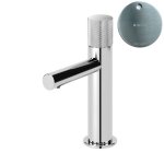 Bruma Leaf3 Bateria umywalkowa jednootworowa bez korka Satinox 1670009ST