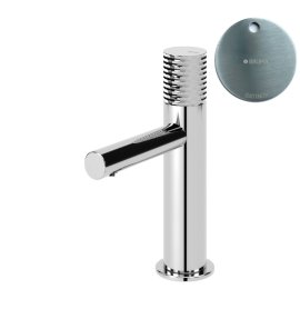 Bruma Leaf4 Bateria umywalkowa jednootworowa bez korka Satinox 1670010ST