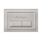   Burlington Traditional Przycisk spłuczki brushed nickel BURPLATEL W MAGAZYNIE!!