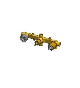   Bruma Element podtynkowy baterii umywalkowej 3-otworowej 2002401NO W MAGAZYNIE!!