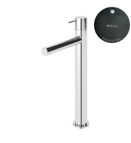 Bruma Leaf2 Bateria umywalkowa jednootworowa bez korka Gunmetal PVD 1670004GM