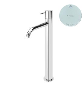 Bruma Leaf2 Bateria umywalkowa jednootworowa bez korka Pure White 1670021PW