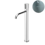 Bruma Leaf4 Bateria umywalkowa jednootworowa bez korka Satinox 1670023ST