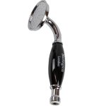   Burlington Słuchawka ceramiczna czarny mat/chrom BX11-1 W MAGAZYNIE!!
