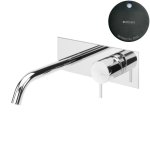 Bruma Leaf2 Bateria umywalkowa podtynkowa 150 mm Gunmetal PVD 1670130GM