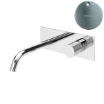 Bruma Leaf3 Bateria umywalkowa podtynkowa 150 mm Satinox 1670133ST