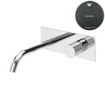 Bruma Leaf3 Bateria umywalkowa podtynkowa 200 mm Gunmetal 1670132MG