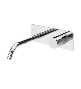 Bruma Leaf4 Bateria umywalkowa podtynkowa 150 mm Chrom 1670135CR