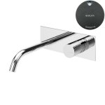 Bruma Leaf4 Bateria umywalkowa podtynkowa 150 mm Gunmetal 1670135MG