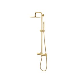 Vema Otago Zestaw prysznicowy termostatyczny brushed gold V08233.AP.98