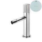 Bruma Leaf3 Bateria bidetowa jednootworowa bez korka Pure White 1671004PW