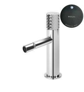 Bruma Leaf4 Bateria bidetowa jednootworowa bez korka Gunmetal PVD 1671005GM