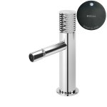 Bruma Leaf4 Bateria bidetowa jednootworowa bez korka Gunmetal PVD 1671005GM
