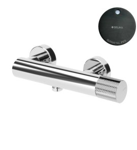 Bruma Leaf3 Bateria prysznicowa naścienna Gunmetal PVD 1673122GM