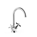 Tres Clasic Bateria umywalkowa chrom 24210901