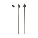   Galatea Design Balance 2 Grzejnik elektryczny odwracalny 76x37 brushed nickel PVD GDA362BN W MAGAZYNIE !!!