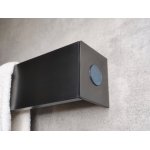 Galatea Design Rail Grzejnik elektryczny 60 cm gunmetal GDA7036GM