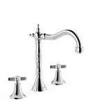 Tres Clasic Bateria umywalkowa chrom 24210501
