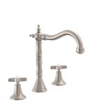 Tres Clasic Bateria umywalkowa stal 24210501AC