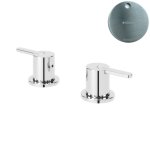 Bruma Leaf Bateria umywalkowa podtynkowa Satinox 1679601ST