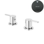 Bruma Leaf Bateria umywalkowa podtynkowa Gunmetal 1679601MG
