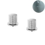 Bruma Leaf3 Bateria umywalkowa nablatowa Satinox 1670036ST
