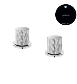 Bruma Leaf3 Bateria umywalkowa nablatowa Night Sky 1670036NS