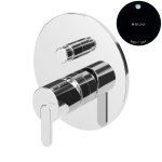 Bruma Leaf Bateria wannowo-natryskowa podtynkowa Night Sky 1671301NS