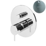 Bruma Leaf2 Bateria wannowo-natryskowa podtynkowa Satinox 1671302ST