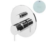 Bruma Leaf2 Bateria wannowo-natryskowa podtynkowa Pure White 1671302PW