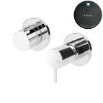 Bruma Leaf2 Bateria wannowo-natryskowa podtynkowa z 2 wyjściami Gunmetal PVD 1673120GM