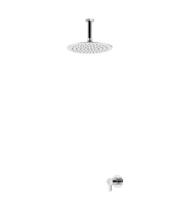 Bruma Leaf Bateria natryskowa podtynkowy z deszczownicą Ø 250 mm Chrom 1675621CR