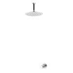 Bruma Leaf3 Bateria natryskowa podtynkowy z deszczownicą Ø 250 mm Chrom 1673700CR