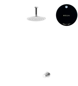 Bruma Leaf3 Bateria natryskowa podtynkowy z deszczownicą Ø 250 mm Night Sky 1673700NS