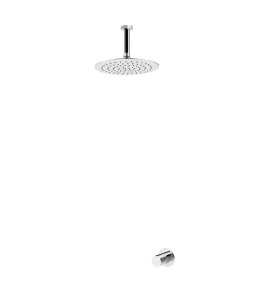 Bruma Leaf4 Bateria natryskowa podtynkowy z deszczownicą Ø 250 mm Chrom 1673701CR