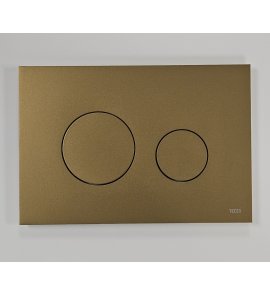   TECE Loop Przycisk spłukujący do WC podwójny 22x15 mosiądz metaliczny/sunrise 9240936 W MAGAZYNIE!!