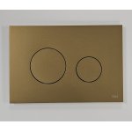   TECE Loop Przycisk spłukujący do WC podwójny 22x15 mosiądz metaliczny/sunrise 9240936 W MAGAZYNIE!!