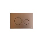 TECE Loop Przycisk spłukujący do WC podwójny 22x15 czerwony brąz 9240937