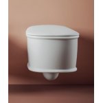   Artceram Atelier Miska WC wisząca biała 37x52 cm z deską wolnoopadajacą ATV00101;00+AZA00101;71 W MAGAZYNIE!!