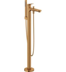   Duravit Wave Bateria wannowa wolnostojąca podtynkowa element zewnętrzny brąz szczotkowany WA5250000004 W MAGAZYNIE!!